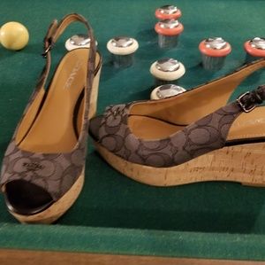 Wedge sandals